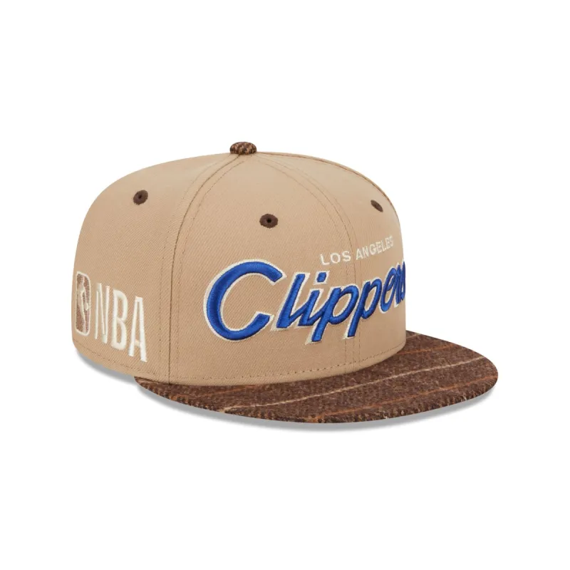 Los Angeles Clippers Traditional Check 9FIFTY Snapback Hat sold by New Era
