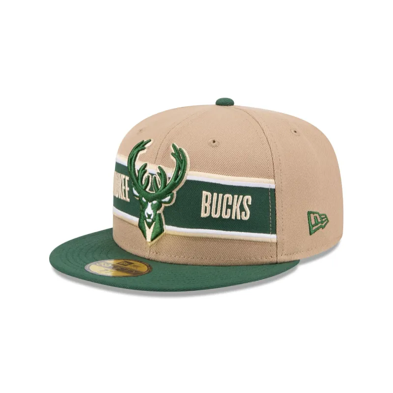 Milwaukee Bucks 2024 Draft 59FIFTY Fitted Hat sold by New Era