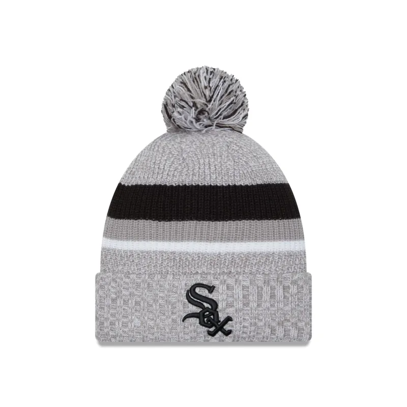Chicago White Sox Lift Pass Pom Knit Hat sold by New Era