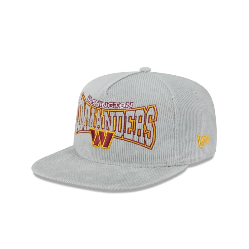 Washington Commanders Gray Cord Golfer Hat sold by New Era