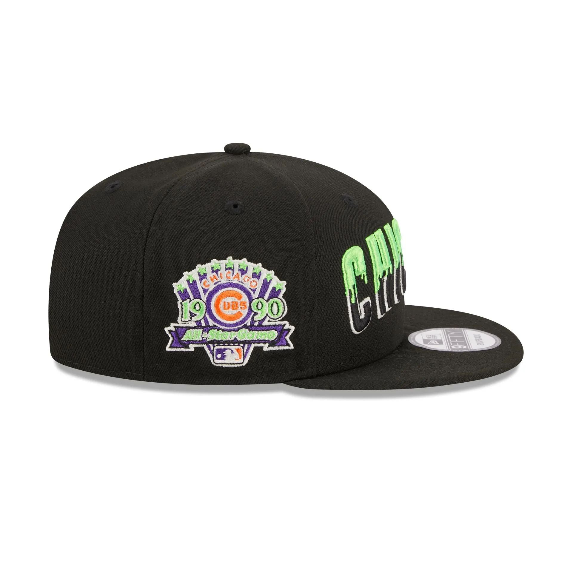 Chicago Cubs Slime Drip 9FIFTY Snapback Hat sold by New Era product image thumbnail 4