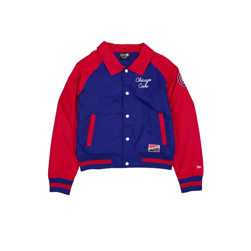 Chicago Cubs Throwback Women's Jacket sold by New Era