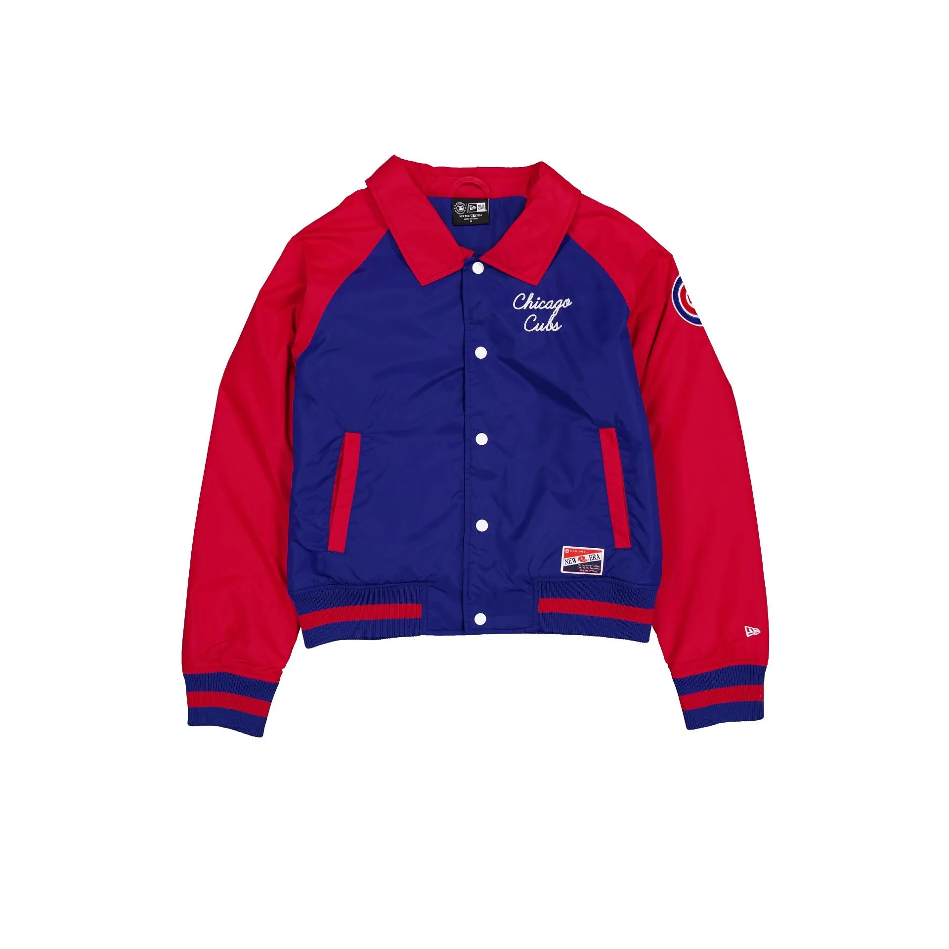 Chicago Cubs Throwback Women's Jacket sold by New Era