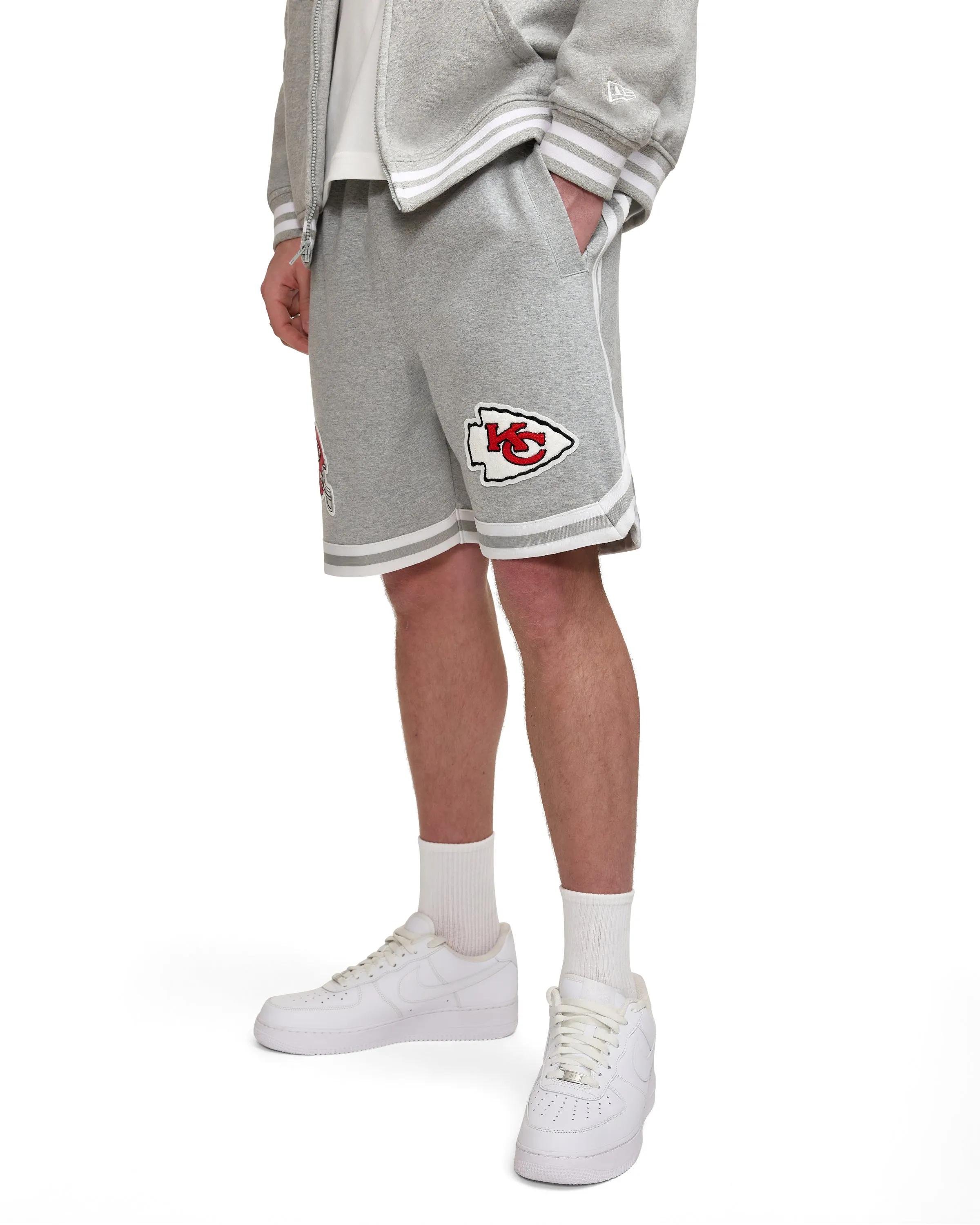 San Francisco 49ers Gray Logo Select Shorts sold by New Era product image thumbnail 2