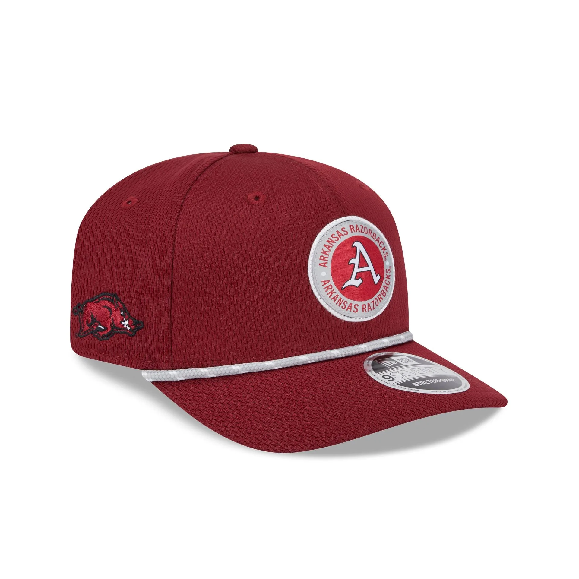 Arkansas Razorbacks 9SEVENTY Stretch-Snap Hat sold by New Era product image thumbnail 3