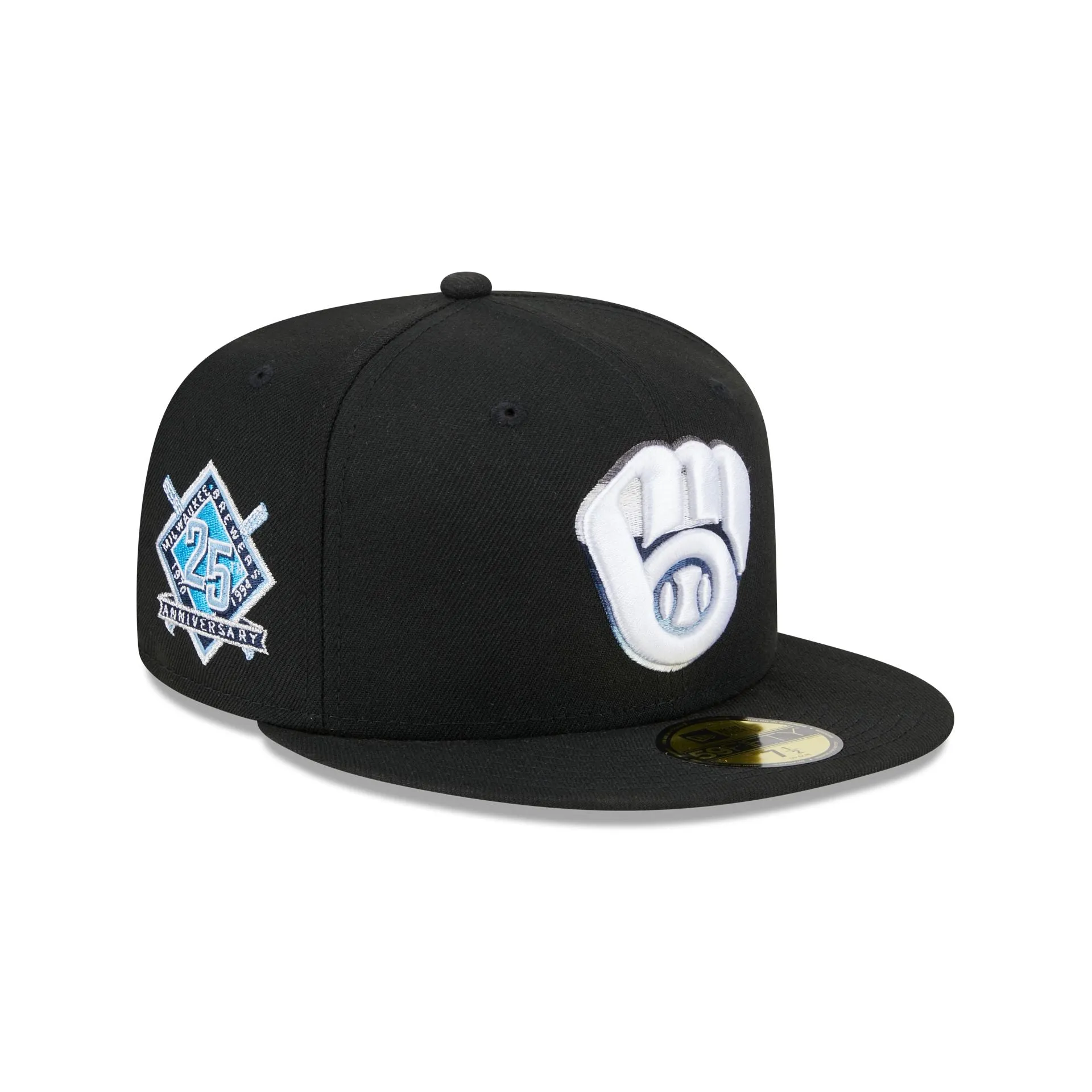 Milwaukee Brewers Raceway 59FIFTY Fitted Hat sold by New Era