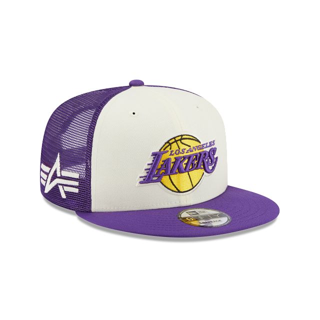 Alpha Industries X Los Angeles Lakers 9FIFTY Snapback Hat sold by New Era product image thumbnail 3