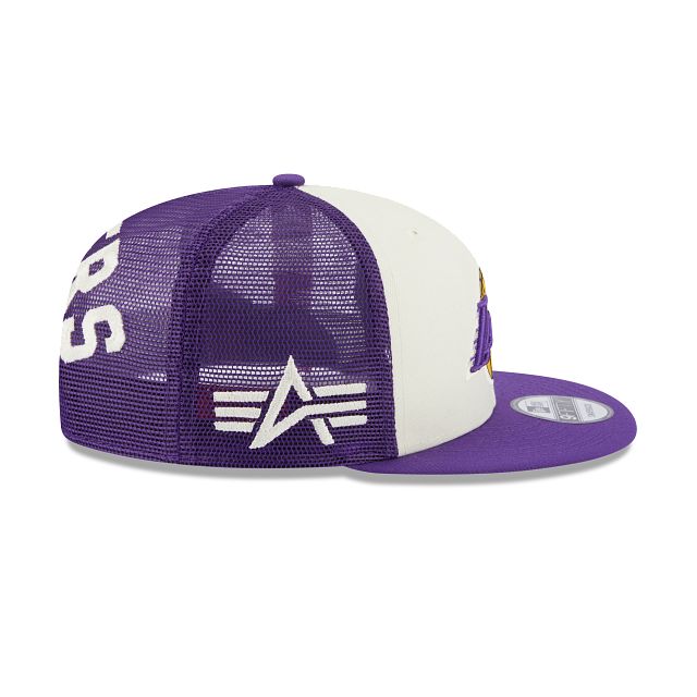 Alpha Industries X Los Angeles Lakers 9FIFTY Snapback Hat sold by New Era product image thumbnail 5