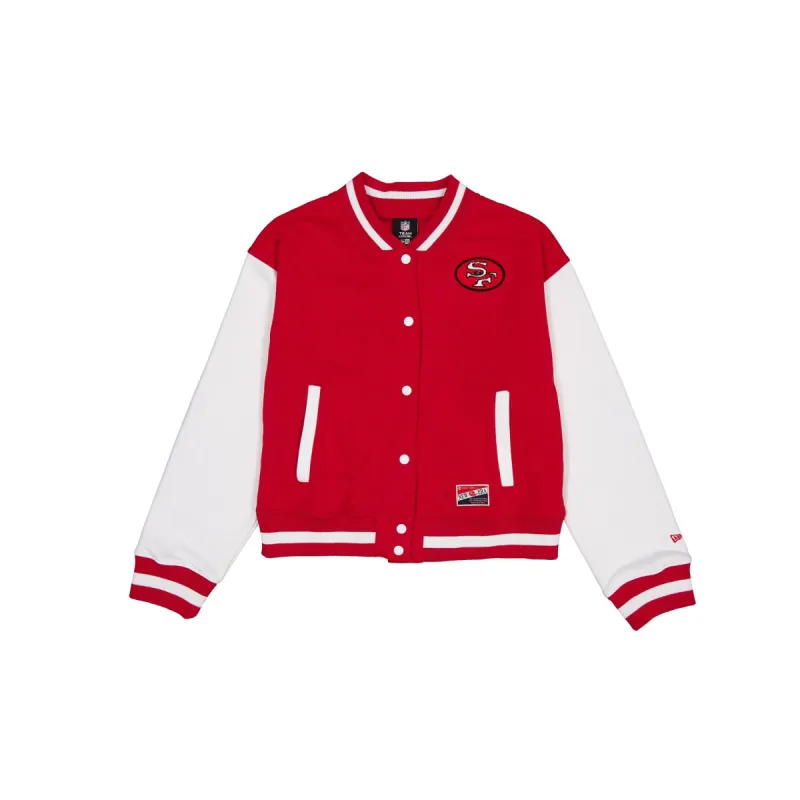 San Francisco 49ers Throwback Fleece Women's Jacket sold by New Era