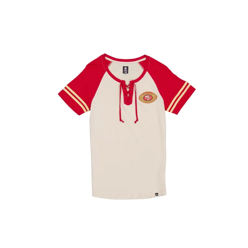 San Francisco 49ers 3rd Down Historic Women's T-Shirt sold by New Era