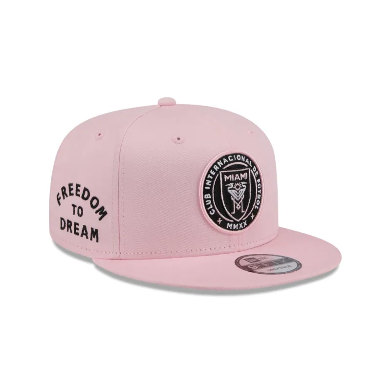 Inter Miami 2024 Jersey Hook 9FIFTY Snapback Hat made by New Era