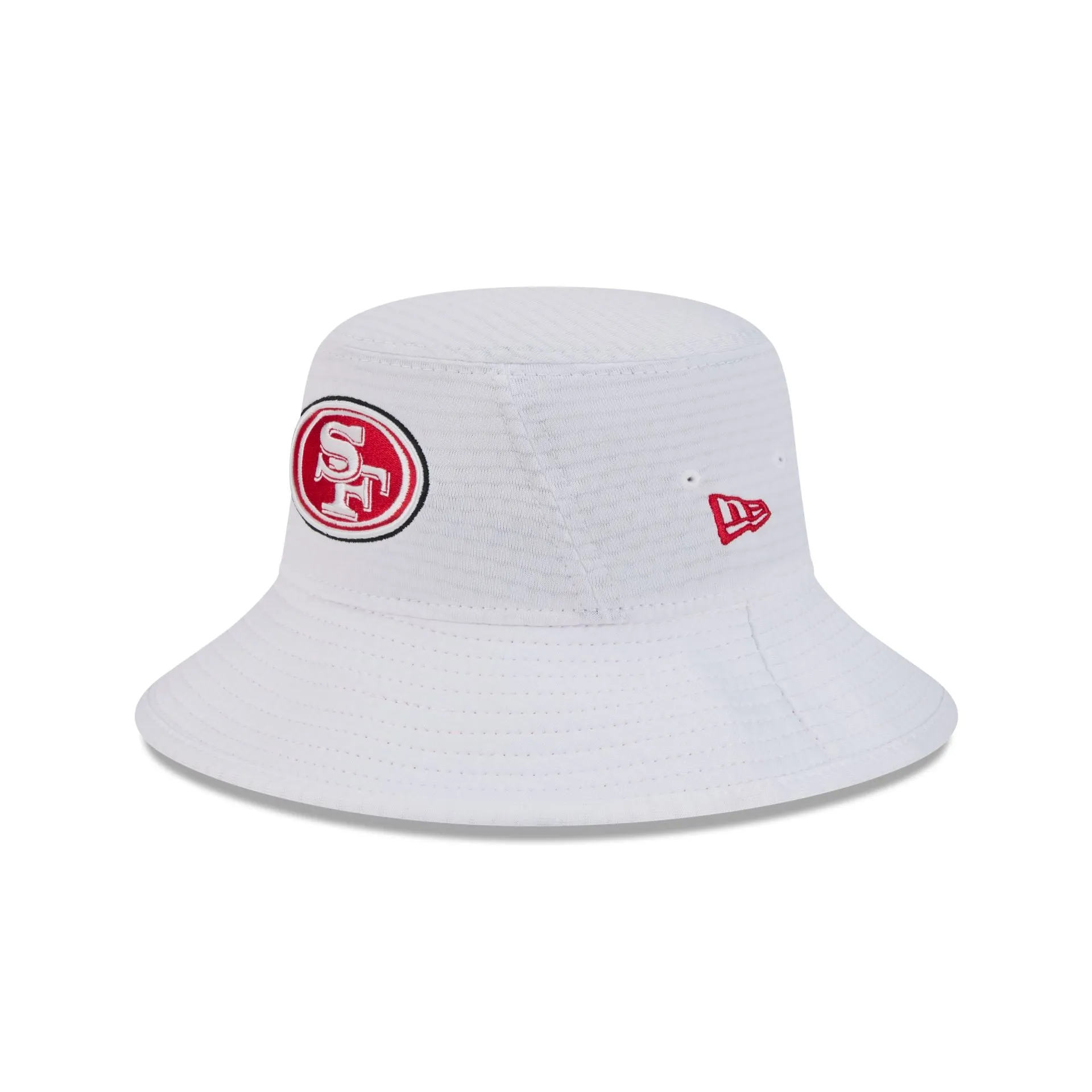 San Francisco 49ers 2024 Training Stretch Bucket Hat sold by New Era