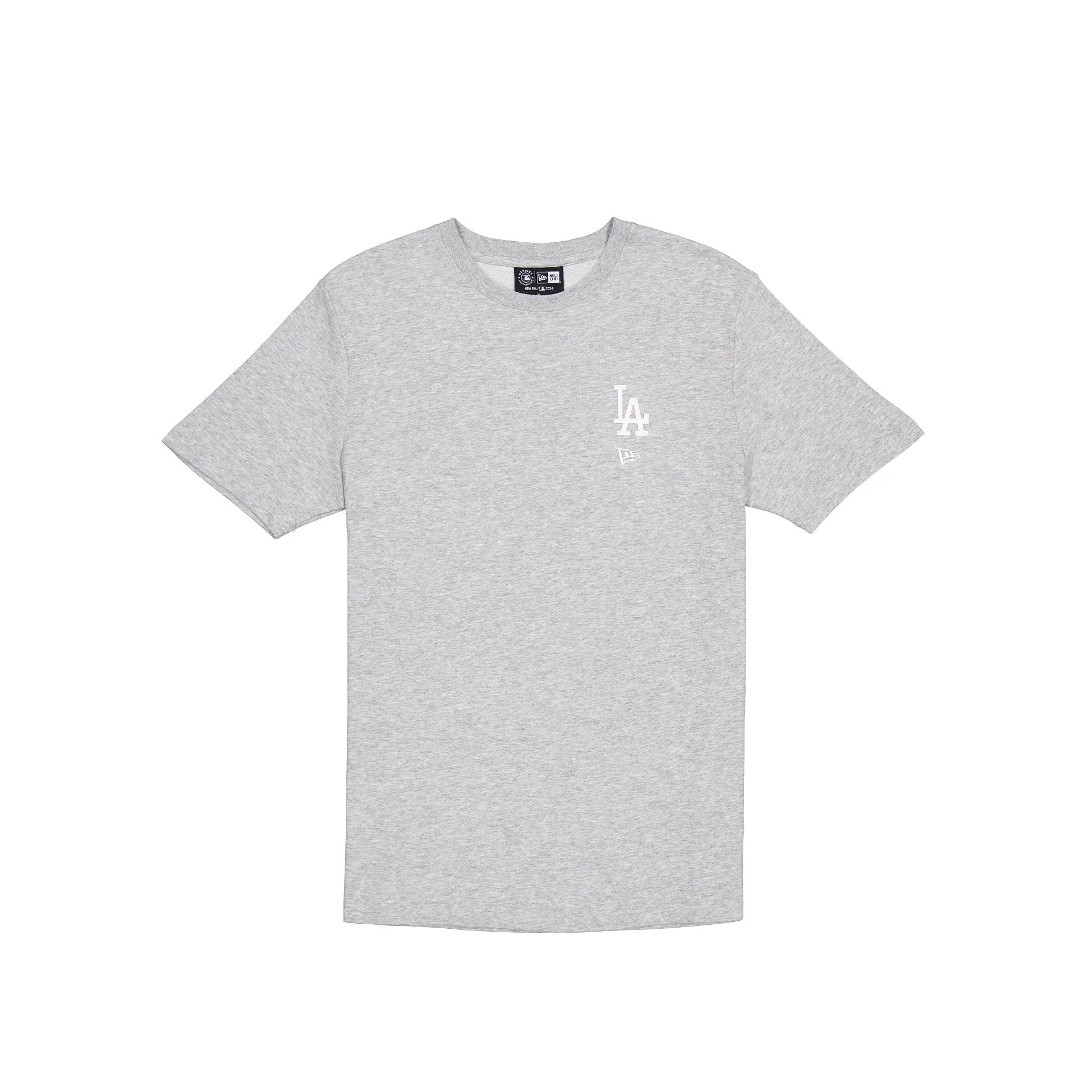 Los Angeles Dodgers Logo Essentials Tonal Gray T-Shirt sold by New Era