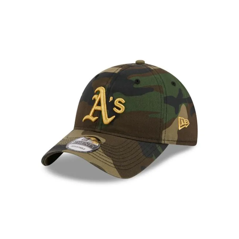 Oakland Athletics Camo 9TWENTY Adjustable Hat sold by New Era