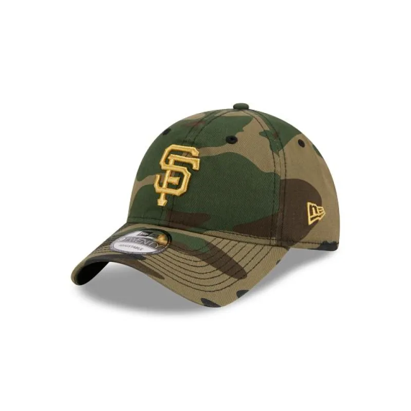 San Francisco Giants Camo 9TWENTY Adjustable Hat sold by New Era