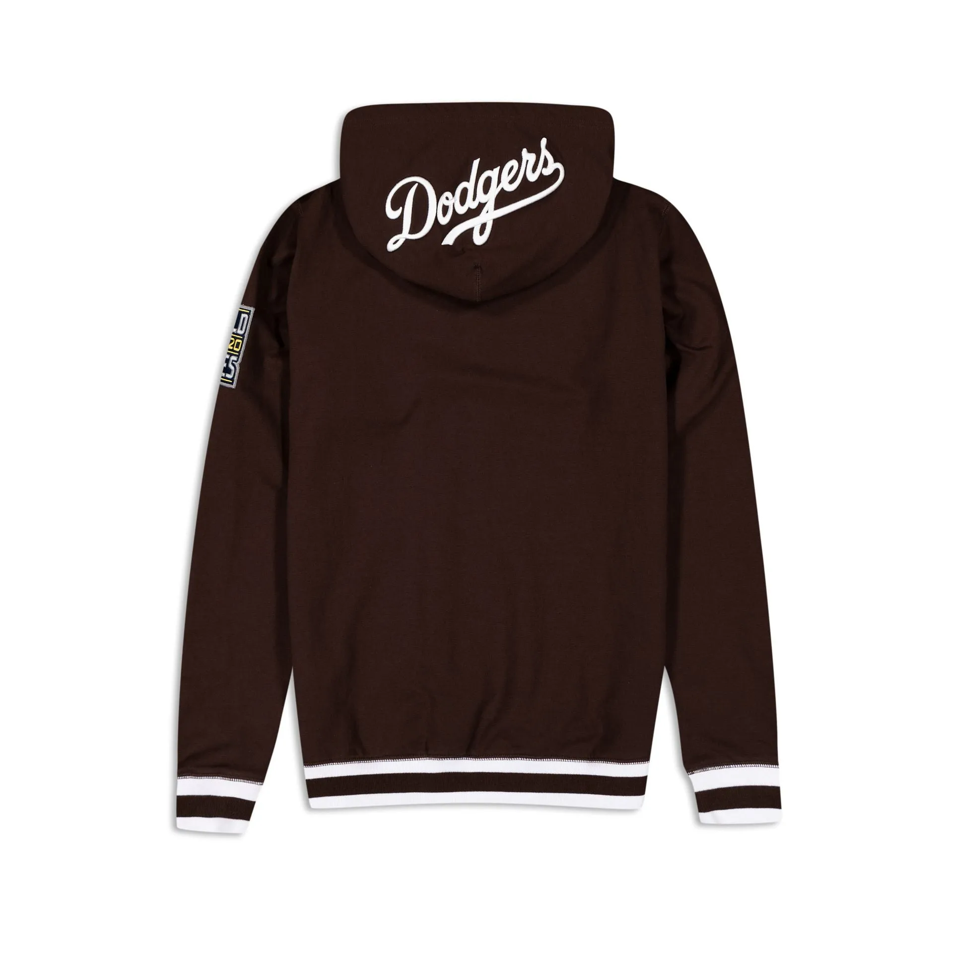 Los Angeles Dodgers Logo Select Color Flip Brown Hoodie sold by New Era product image thumbnail 3