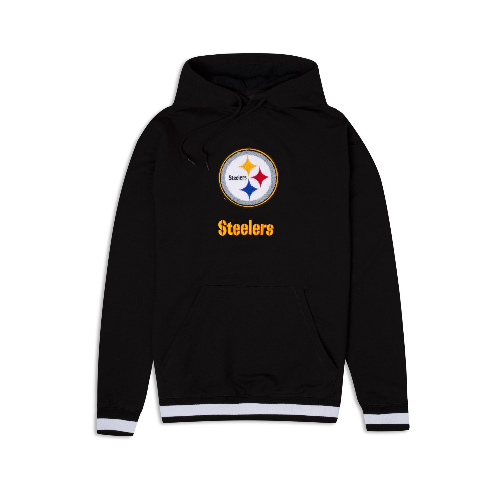 Pittsburgh Steelers Logo Select Black Hoodie sold by New Era