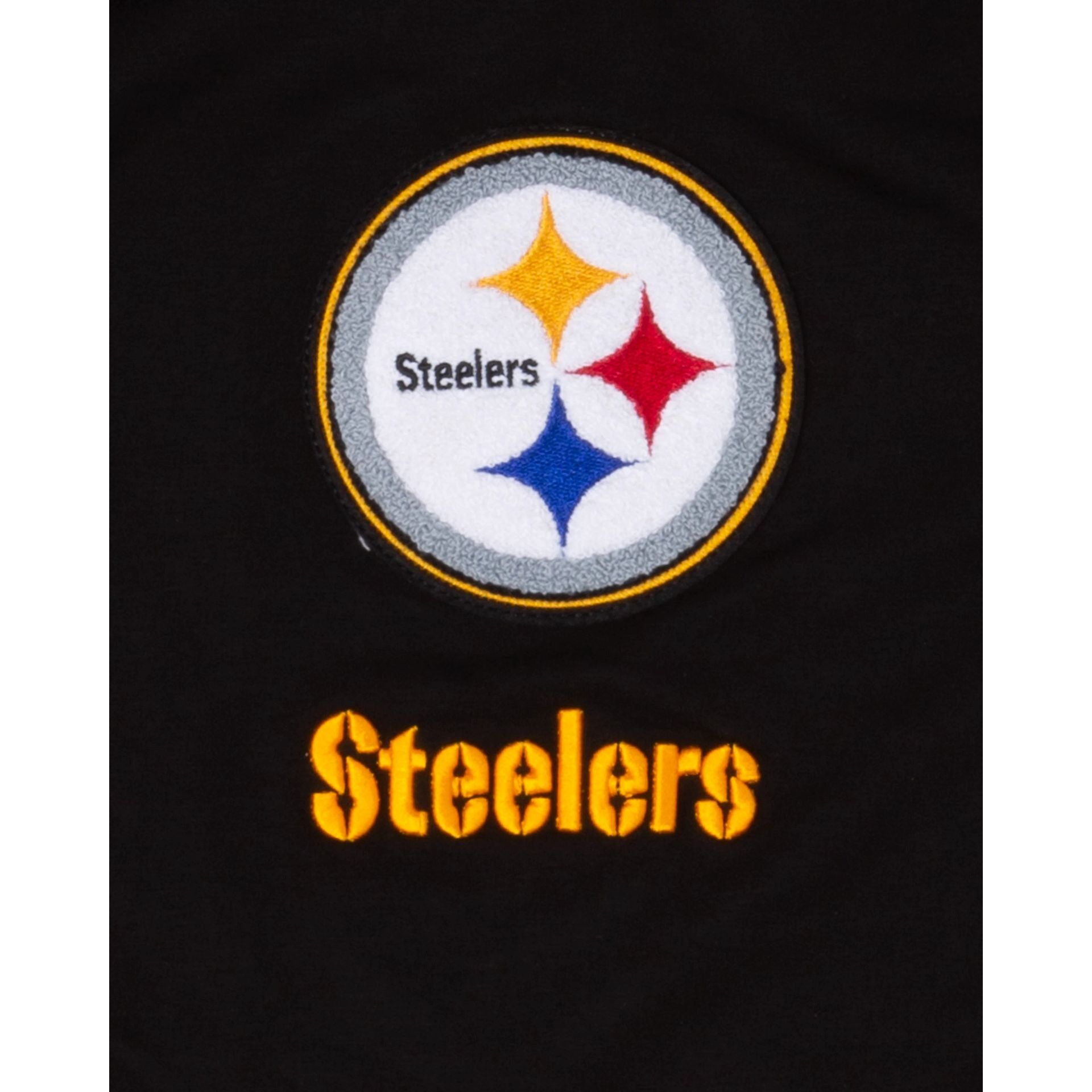 Pittsburgh Steelers Logo Select Black Hoodie sold by New Era product image thumbnail 4