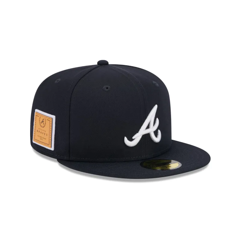 Atlanta Braves Court Sport 59FIFTY Fitted Hat sold by New Era