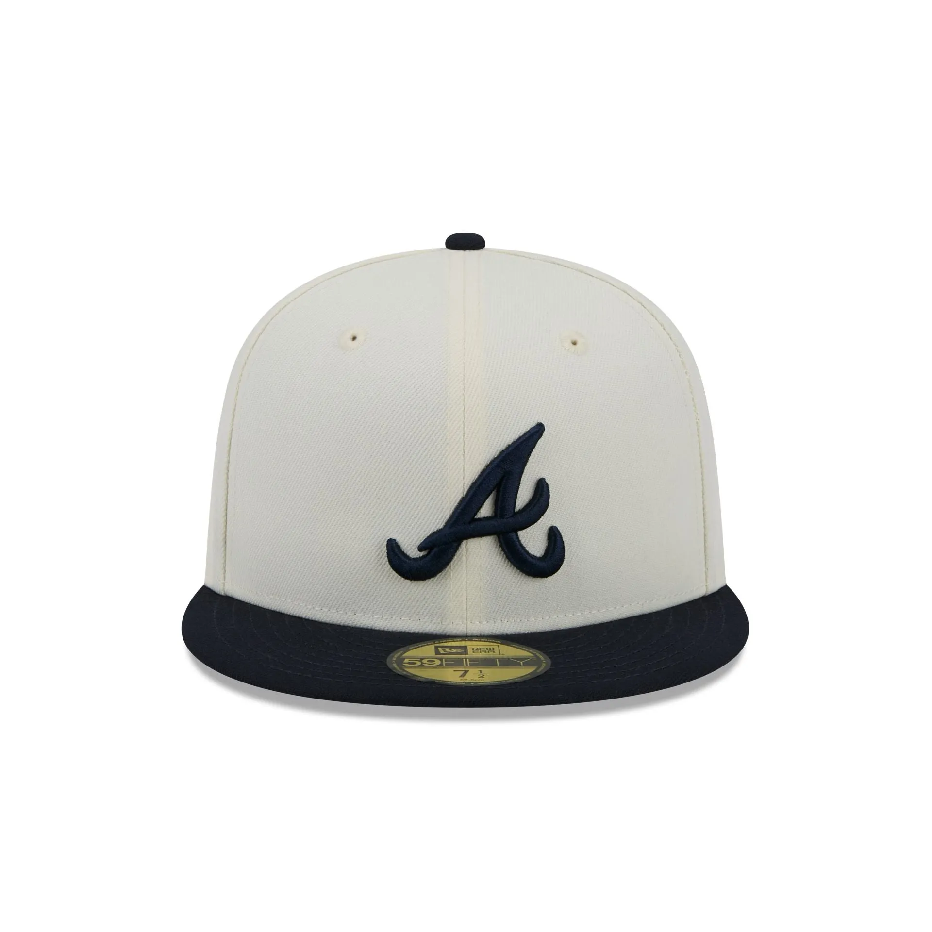 Atlanta Braves Chrome 59FIFTY Fitted Hat sold by New Era product image thumbnail 2