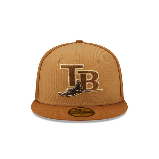 Tampa Bay Rays Tri-Tone Brown 59FIFTY Fitted Hat sold by New Era product image thumbnail 2