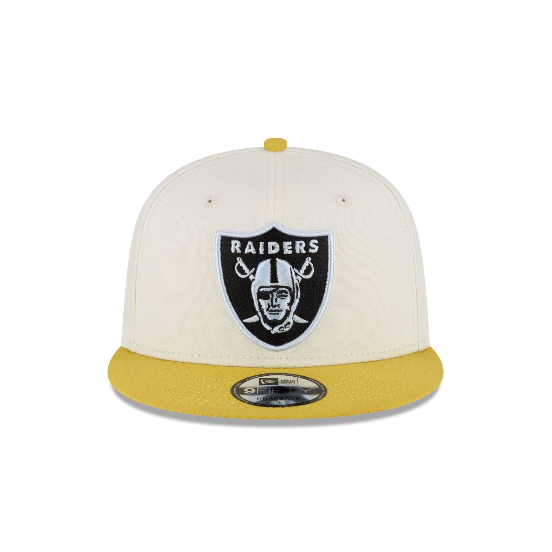 Las Vegas Raiders Chartreuse Chrome 9FIFTY Snapback Hat sold by New Era product image thumbnail 2