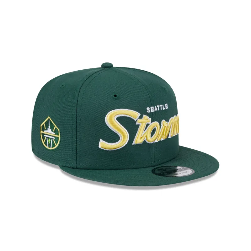 Seattle Storm Script 9FIFTY Snapback Hat sold by New Era