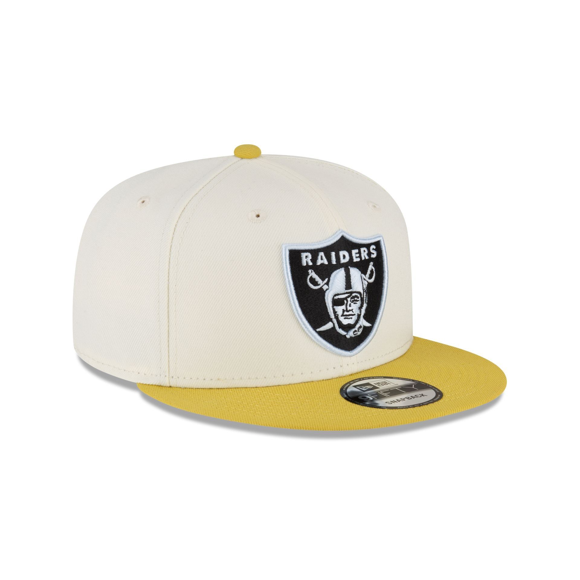 Las Vegas Raiders Chartreuse Chrome 9FIFTY Snapback Hat sold by New Era product image thumbnail 3