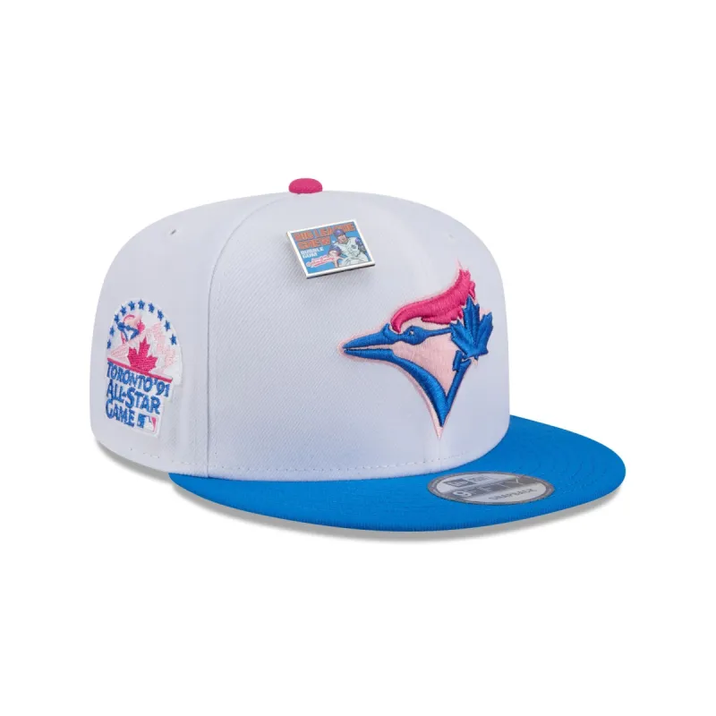 Big League Chew X Toronto Blue Jays Cotton Candy 9FIFTY Snapback Hat sold by New Era