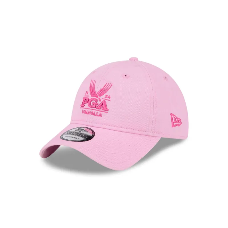 2024 PGA Championship Valhalla Pink 9TWENTY Adjustable Hat made by New Era
