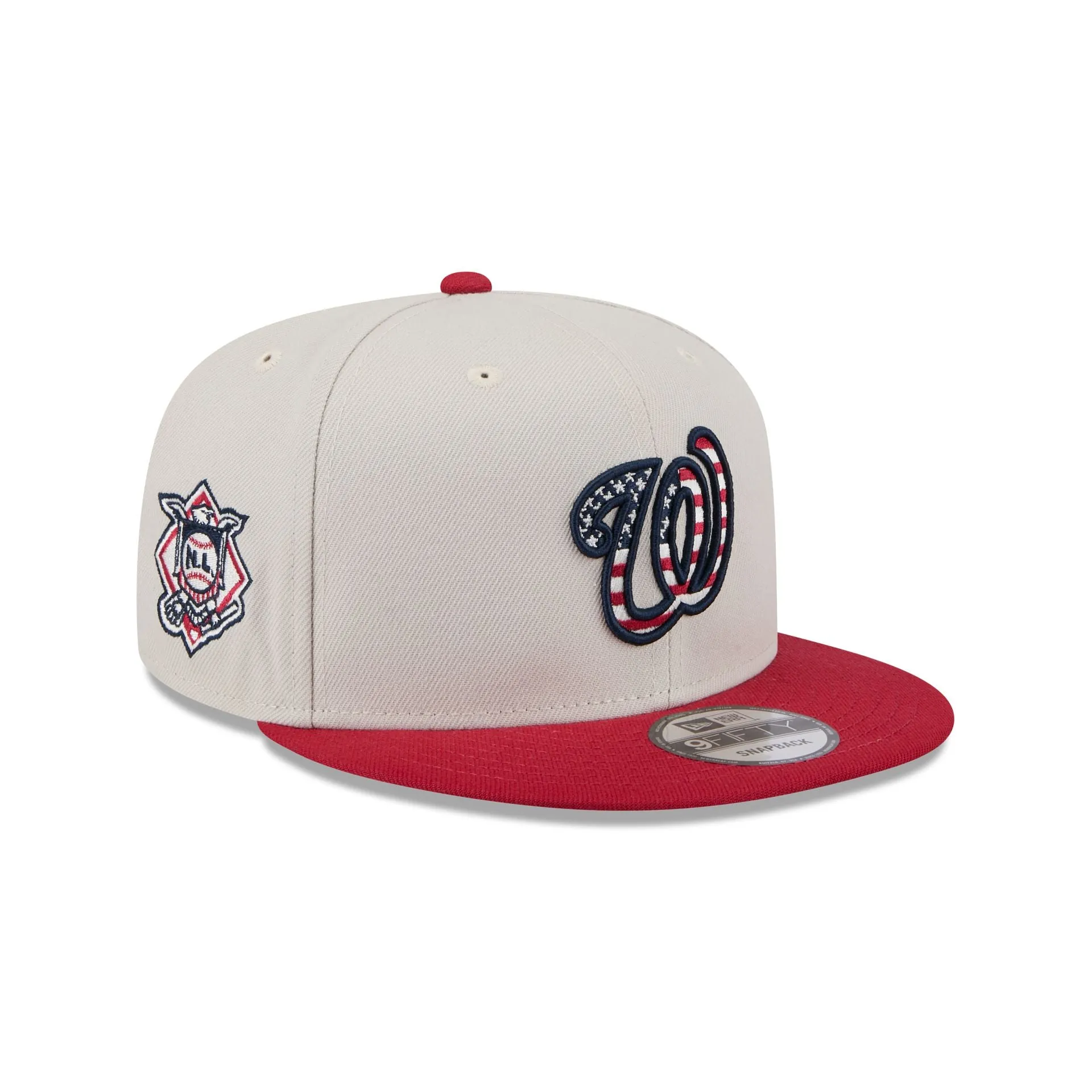 Washington Nationals Independence Day 2024 9FIFTY Snapback Hat sold by New Era