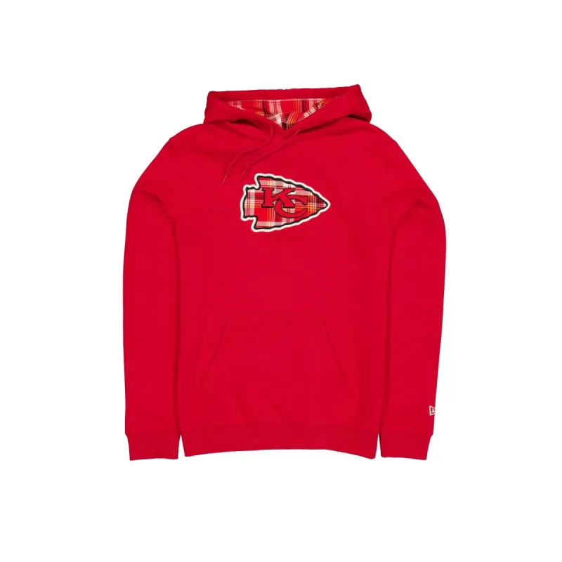 Kansas City Chiefs 3rd Down Plaid Hoodie made by New Era