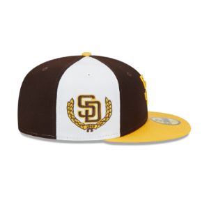San Diego Padres Throwback 59FIFTY Fitted Hat sold by New Era