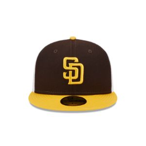 San Diego Padres Throwback 59FIFTY Fitted Hat sold by New Era