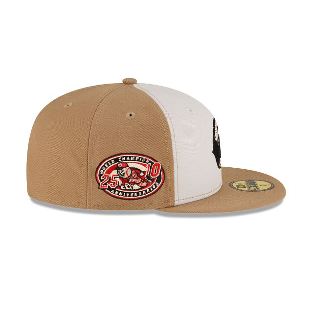 Just Caps Khaki Cincinnati Reds 59FIFTY Fitted Hat sold by New Era product image thumbnail 4
