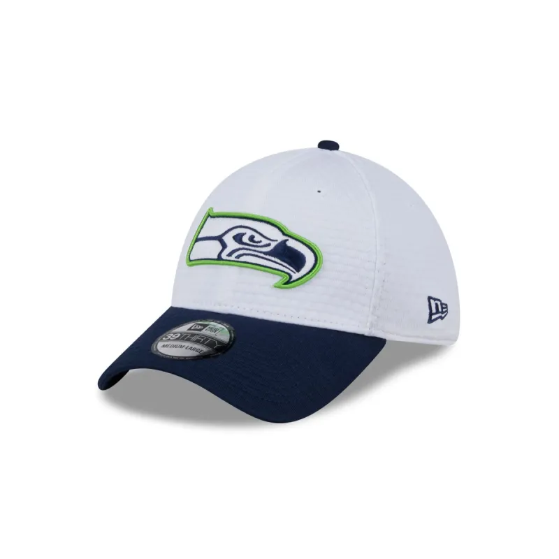 Seattle Seahawks 2024 Training 39THIRTY Stretch Fit Hat sold by New Era