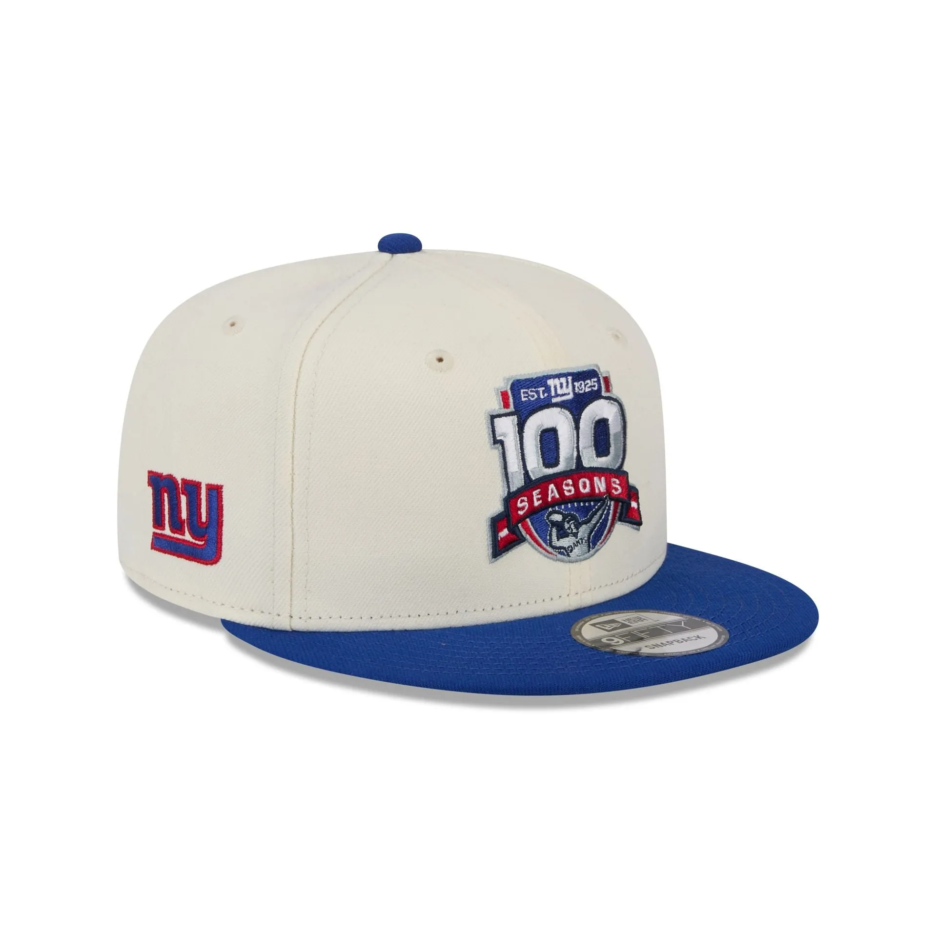 New York Giants 100th Season 9FIFTY Snapback Hat sold by New Era