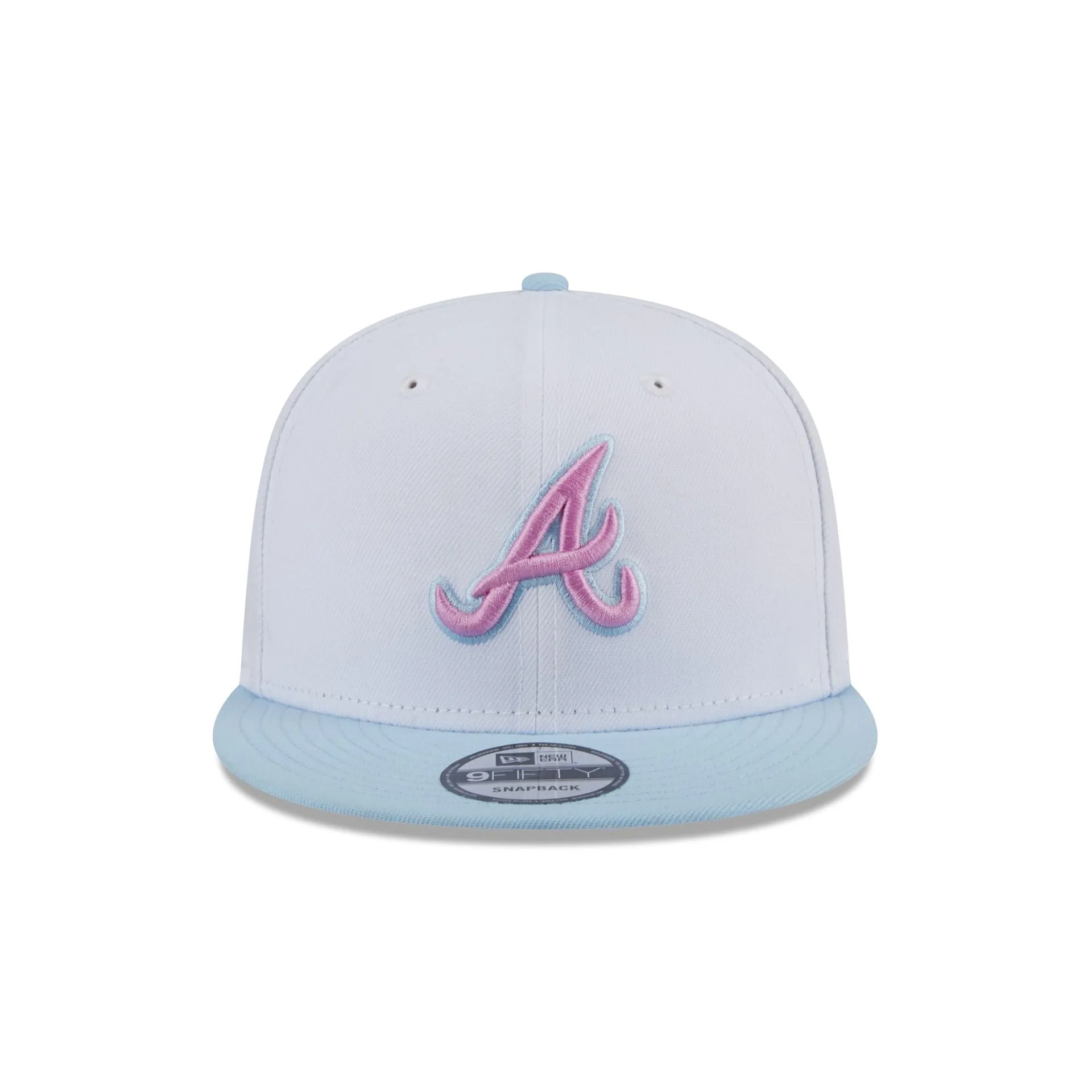 Atlanta Braves Color Pack White 9FIFTY Snapback Hat sold by New Era product image thumbnail 2