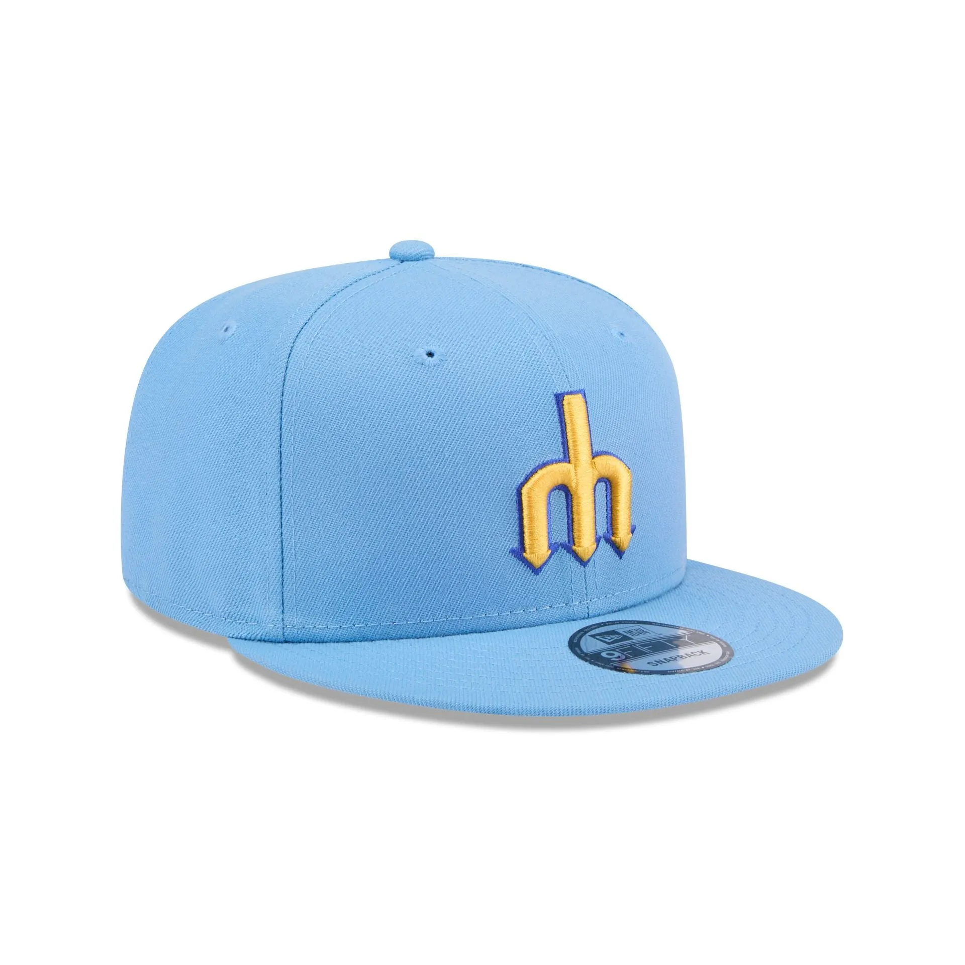 Seattle Mariners Sky Blue 9FIFTY Snapback Hat sold by New Era product image thumbnail 3
