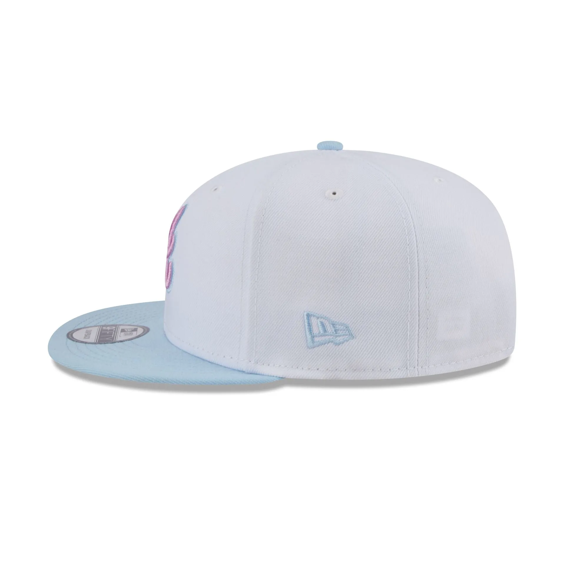 Atlanta Braves Color Pack White 9FIFTY Snapback Hat sold by New Era product image thumbnail 4