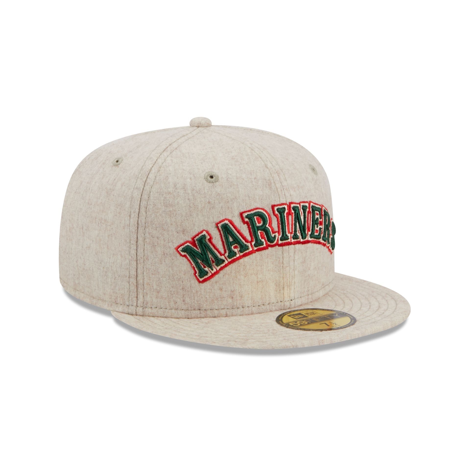 Seattle Mariners Wool Plaid 59FIFTY Fitted Hat sold by New Era product image thumbnail 3