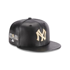 New York Yankees Leather 59FIFTY Fitted Hat sold by New Era