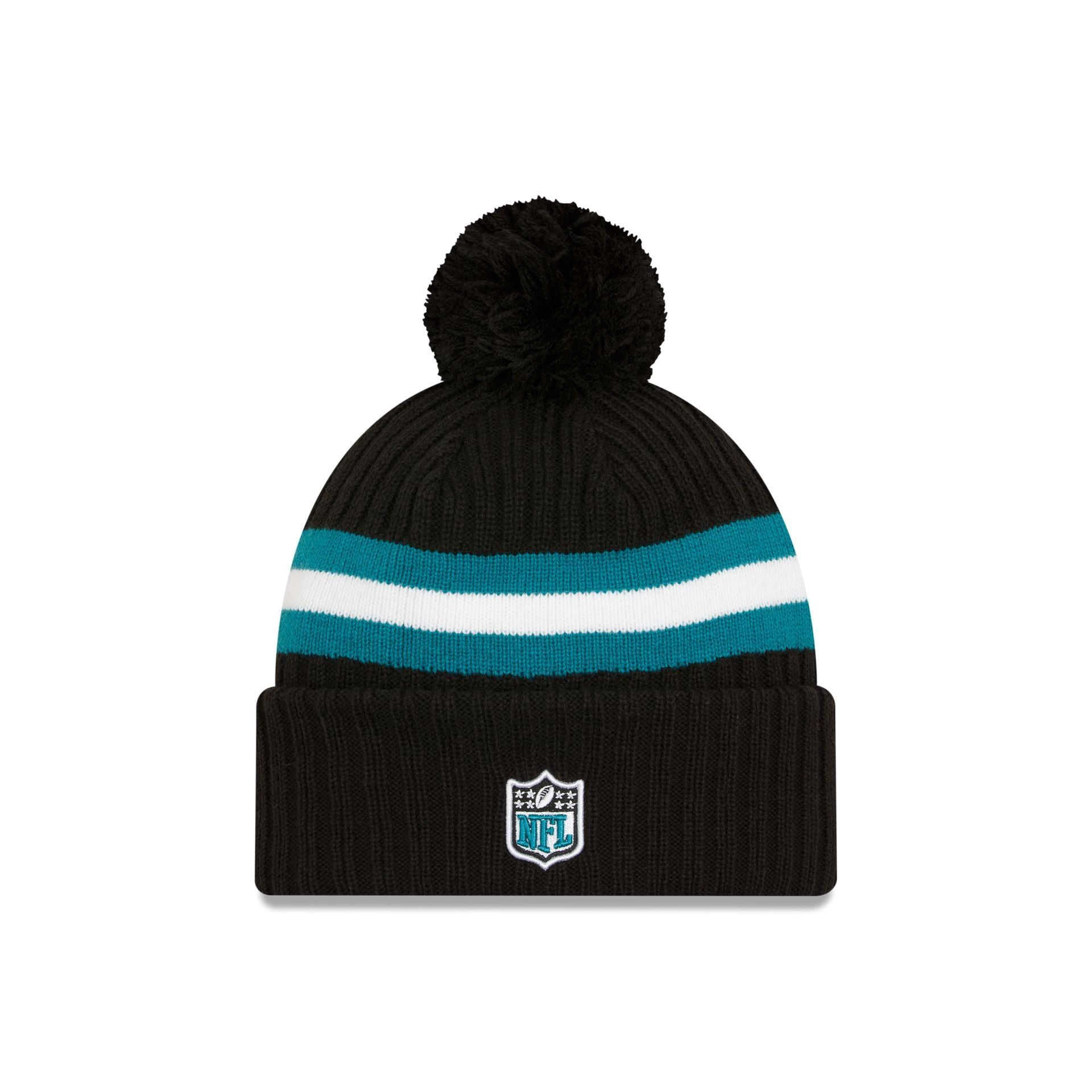 Jacksonville Jaguars 2023 Cold Weather Black Pom Knit sold by New Era product image thumbnail 2