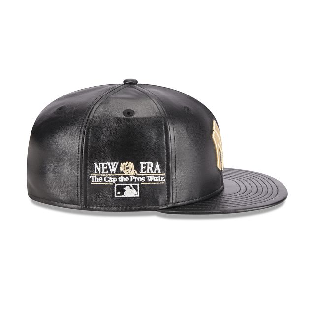New York Yankees Leather 59FIFTY Fitted Hat sold by New Era product image thumbnail 4