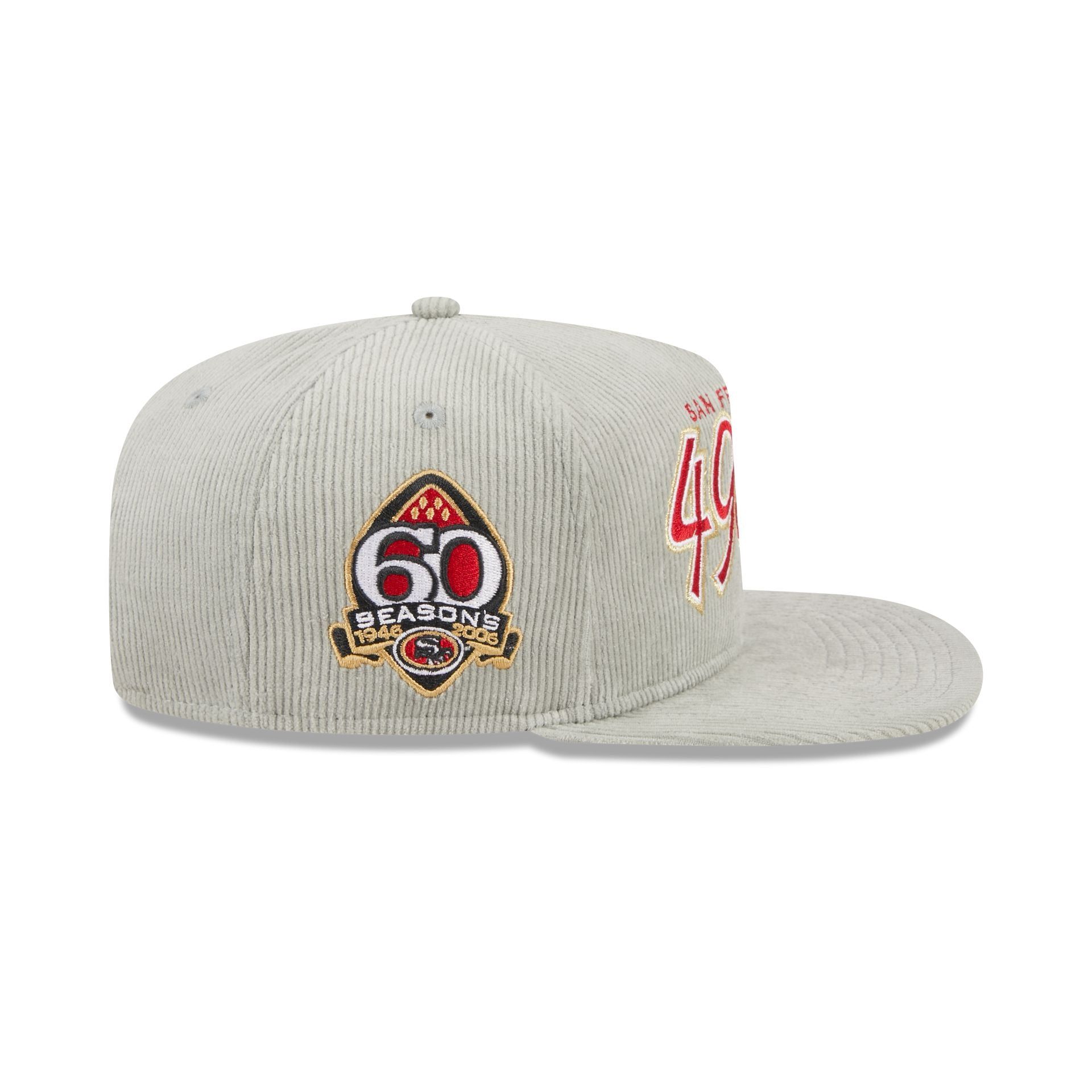 San Francisco 49ers Throwback Golfer Hat sold by New Era product image thumbnail 4