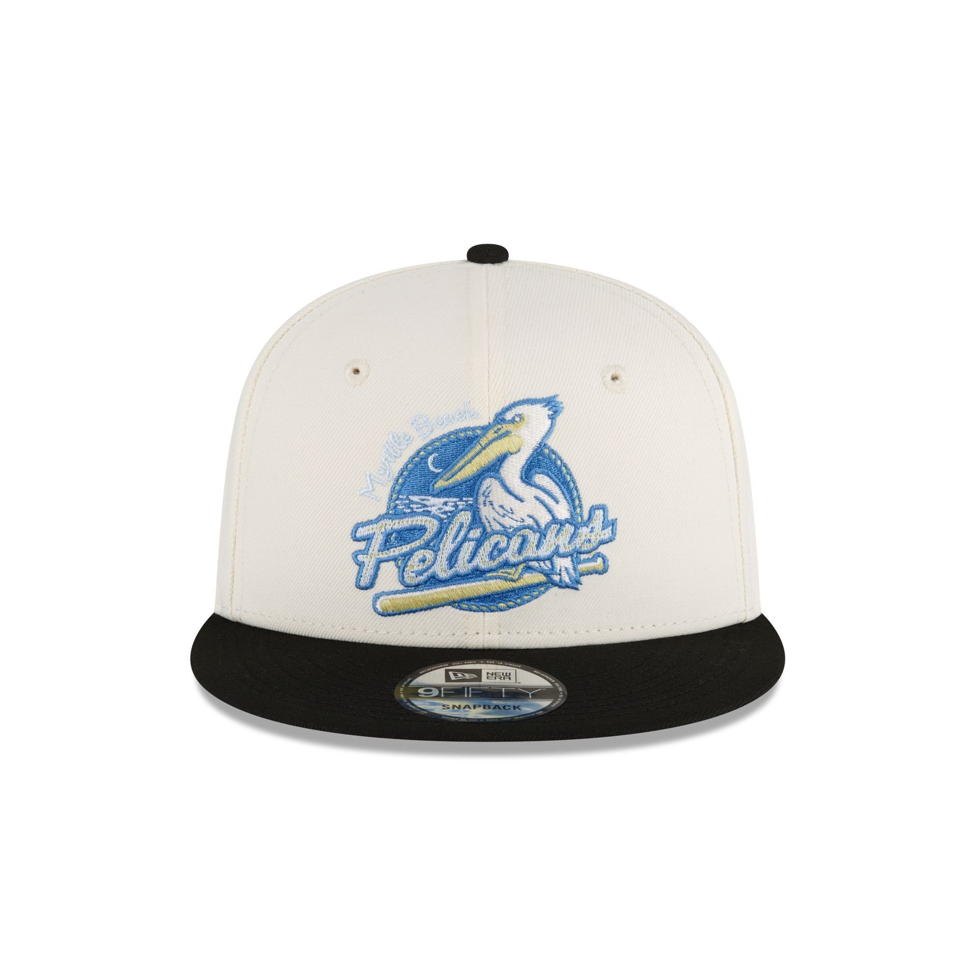 Myrtle Beach Pelicans Chrome Sky 9FIFTY Snapback Hat sold by New Era product image thumbnail 2