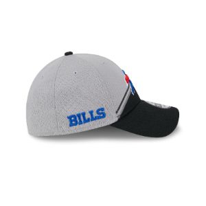 Buffalo Bills 2023 Sideline Gray 39THIRTY Stretch Fit Hat sold by New Era