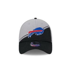Buffalo Bills 2023 Sideline Gray 39THIRTY Stretch Fit Hat sold by New Era