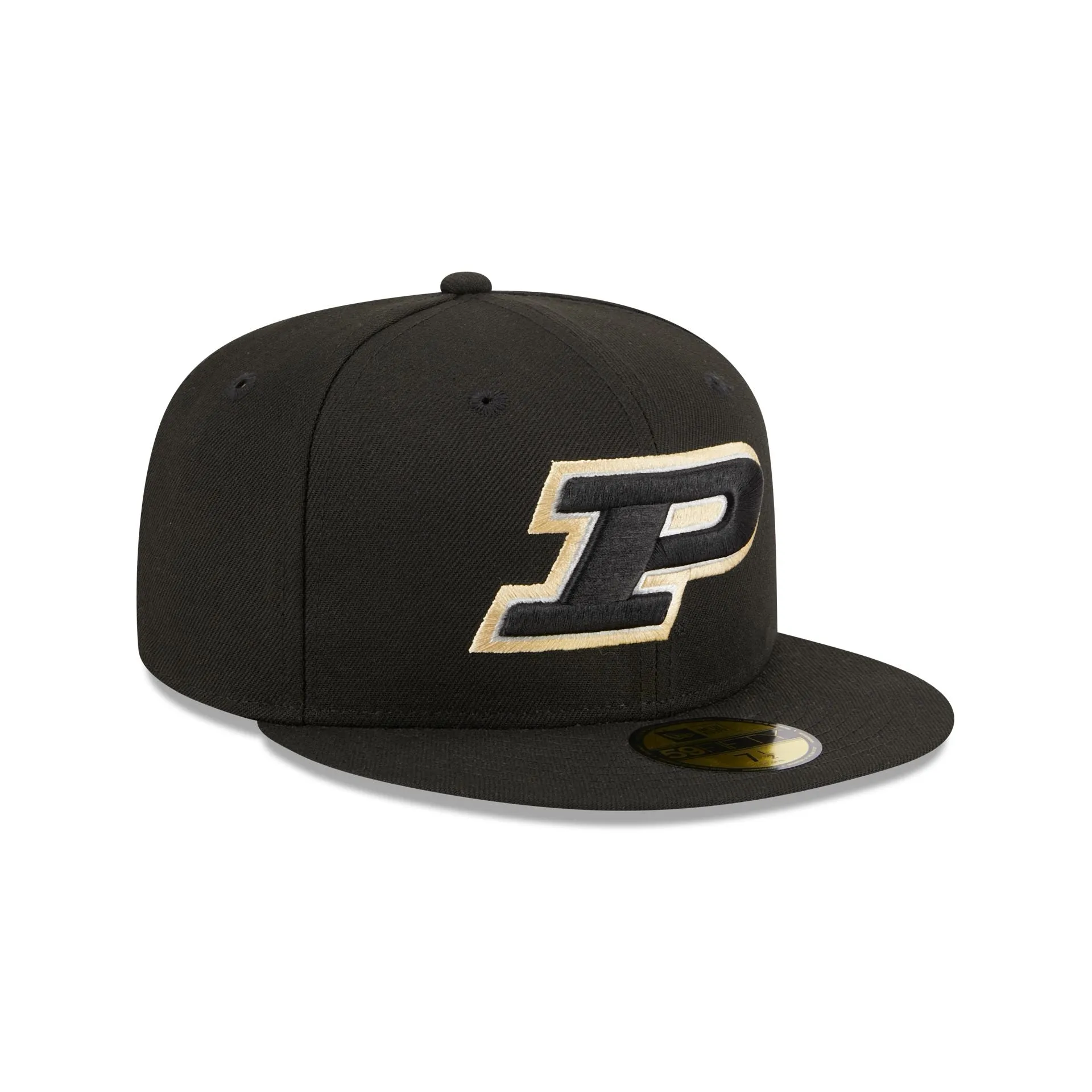 Purdue Boilermakers Black 59FIFTY Fitted Hat sold by New Era product image thumbnail 3