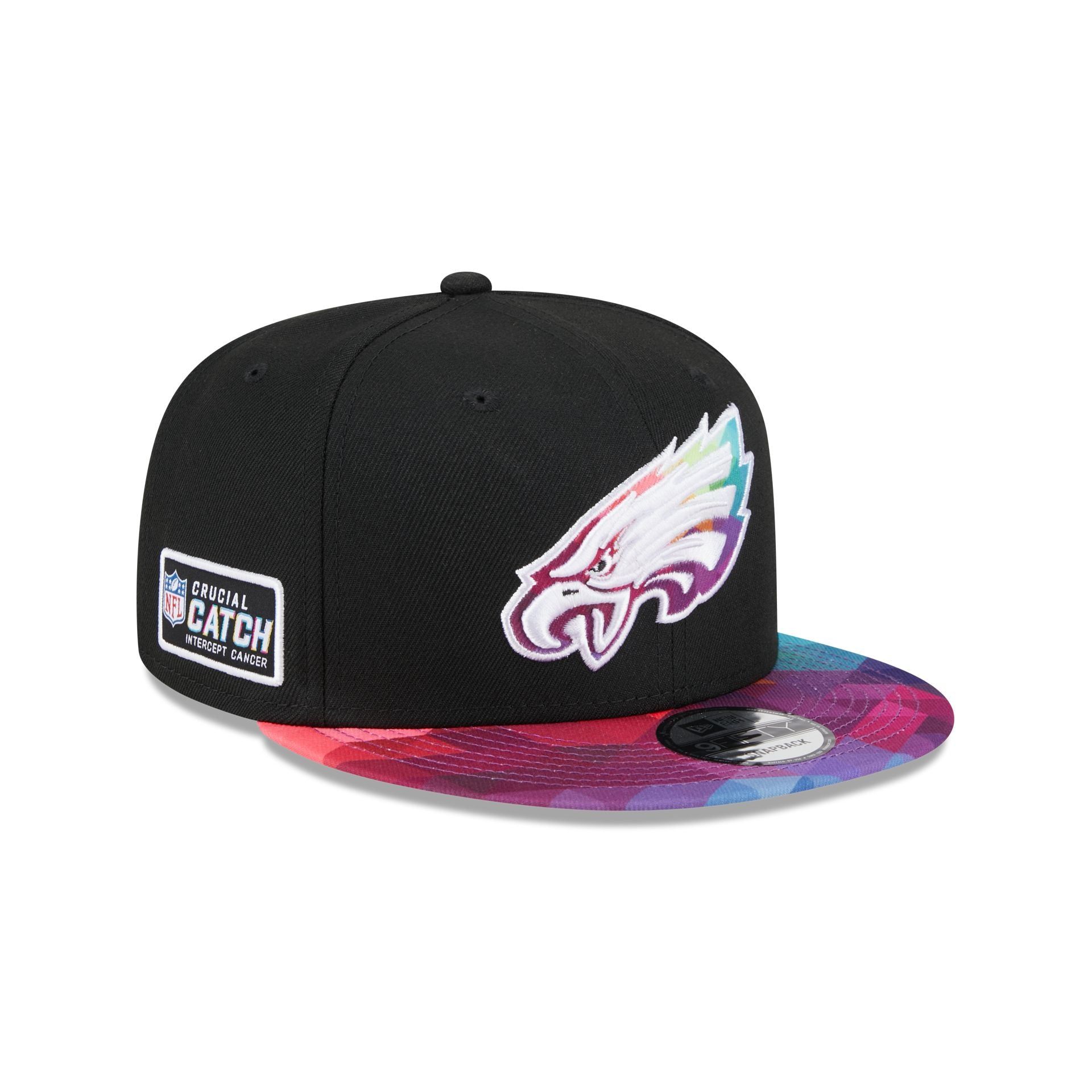 Philadelphia Eagles 2023 Crucial Catch 9FIFTY Snapback Hat sold by New Era product image thumbnail 3